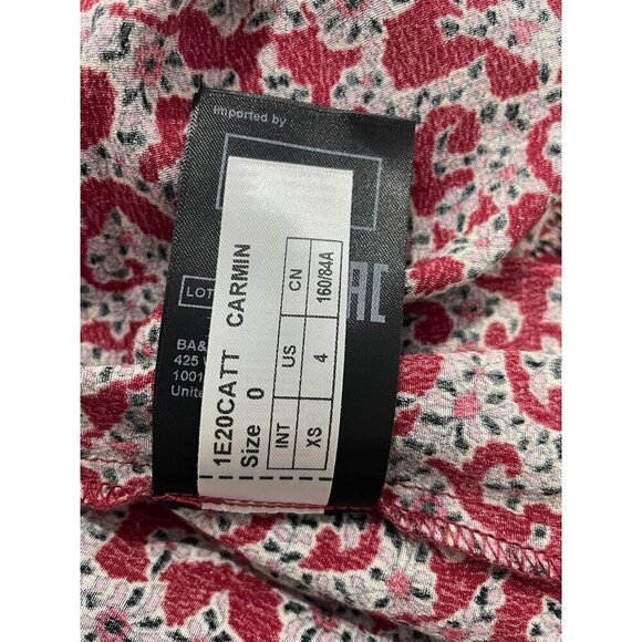 ba&sh Size XS  Catty Ruffle-Collar Blouse Button Down - Picture 8 of 8